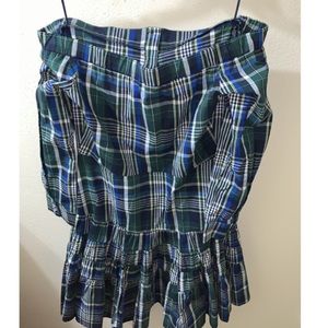 Gianni Bini green plaid dress bnwt size large